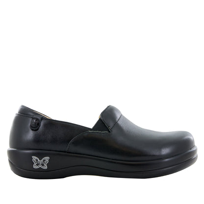 Alegria Keli Slip on Shoe - Black Nappa photo