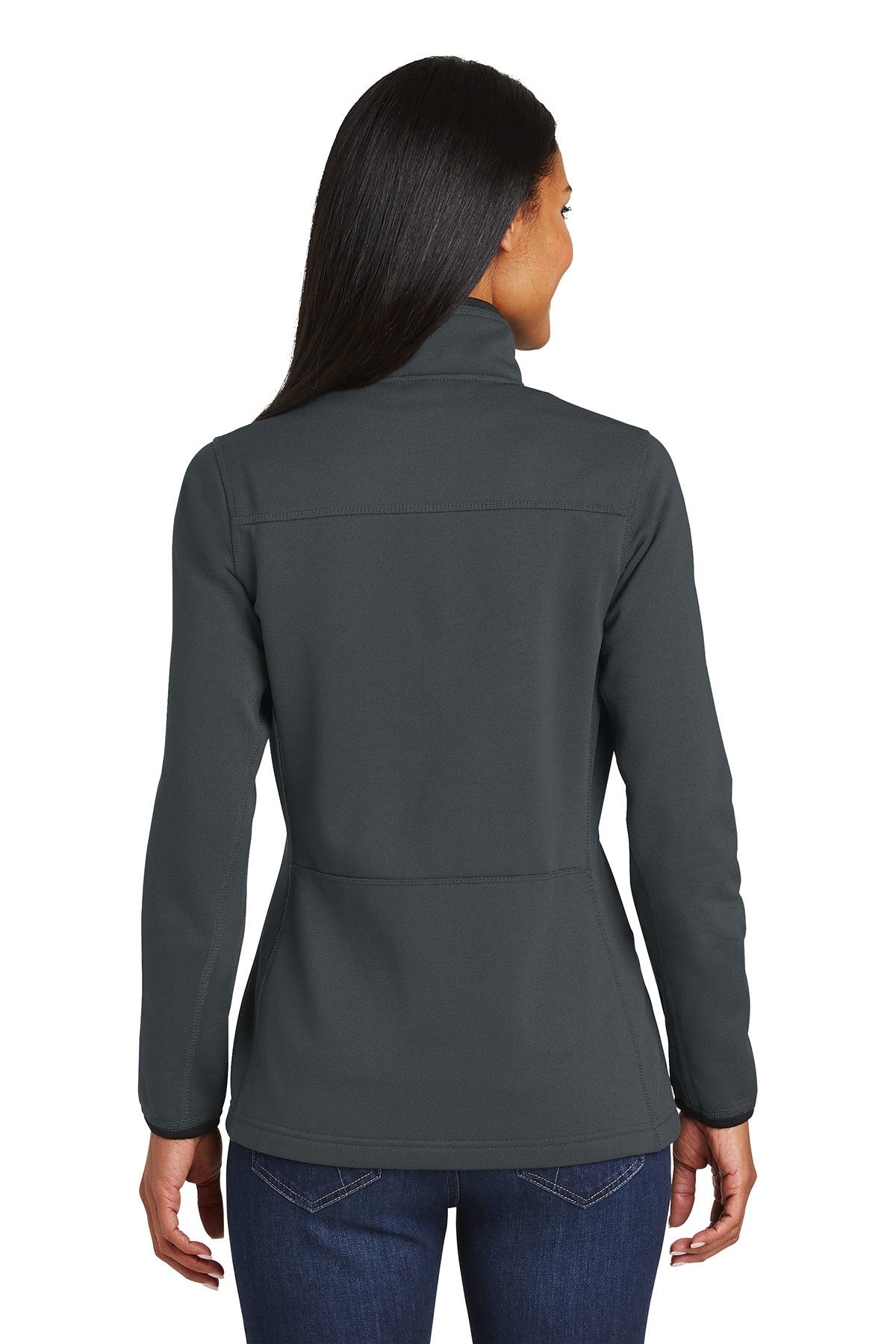 PA L222 Women's Pique Fleece Jacket Graphite