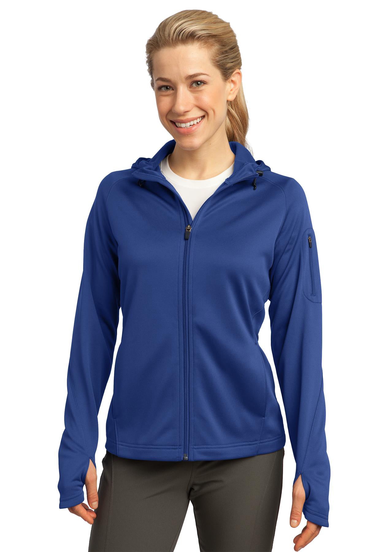 Sport-Tek L248 Women's Tech Fleece Hoodie True Royal