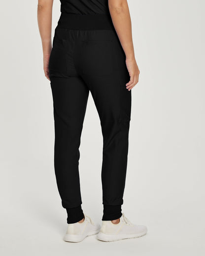 Landau Forward LB401 Women's Jogger Scrub Pant Black Back