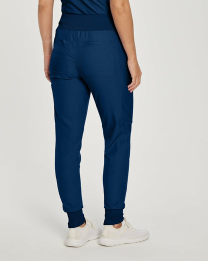 Landau Forward LB401 Women's Jogger Scrub Pant Navy back