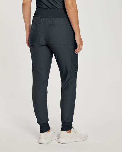 Landau Forward LB401 Women's Jogger Scrub Pant Pewter Back