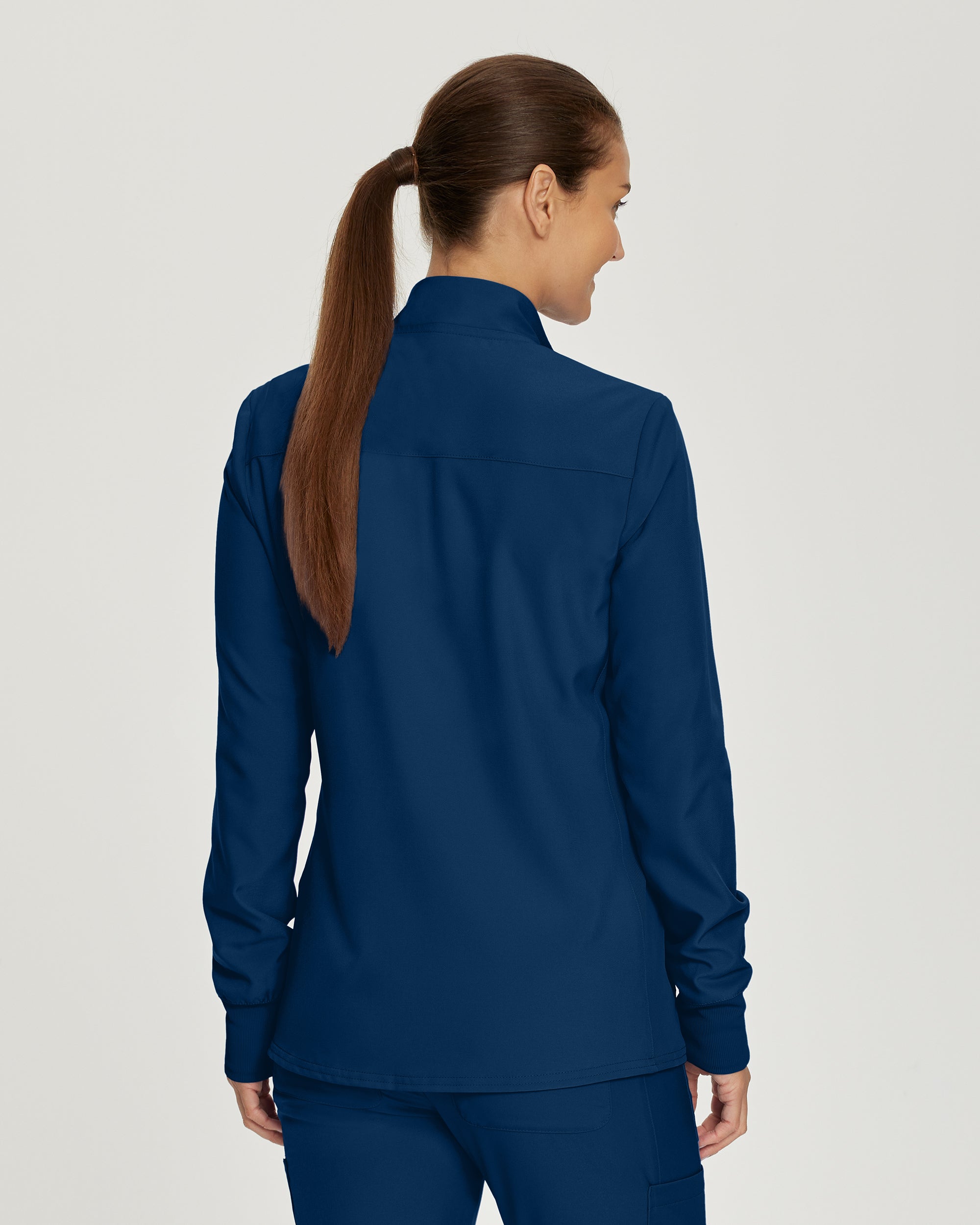 Navy blue track jacket on sale women's