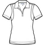 Sport-Tek LST650 Women's Micropique Polo Front 