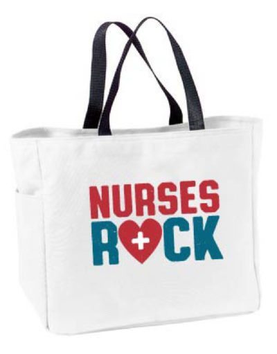 Nurse Life Tote Bag Nurse Rock