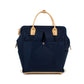 Navy Blue - Back View, Straps Tucked