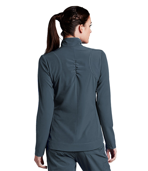 Barco One 5405 Full-Zip Jacket Steel Grey Back