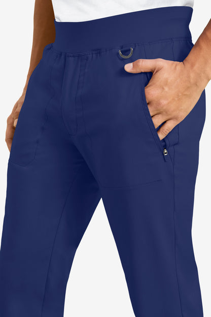 Healing Hands Purple Label 9301 Dante Men's Jogger Pant Navy Side 