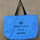 Nurse Life Tote Bag Keep Calm
