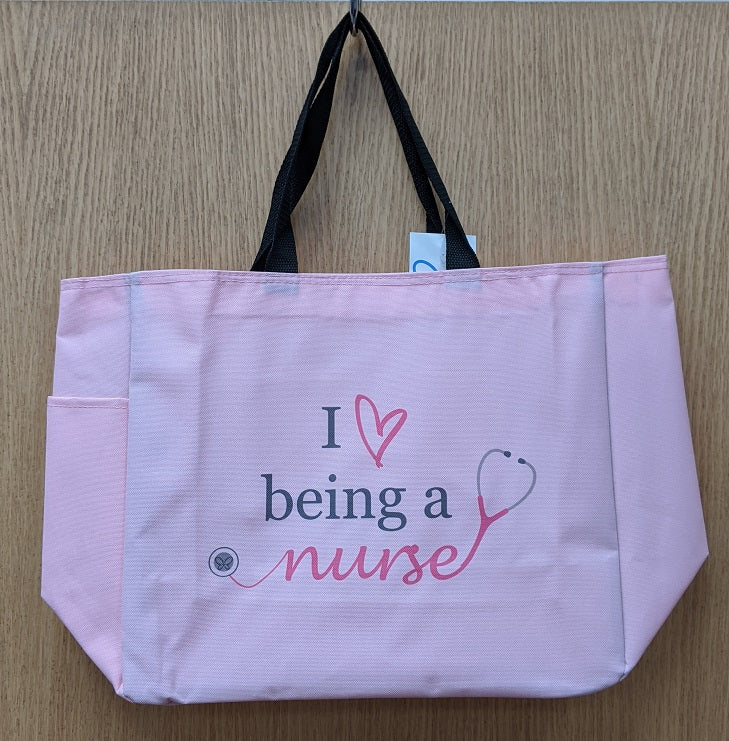 Nurse Life Tote Bag Love Being a Nurse