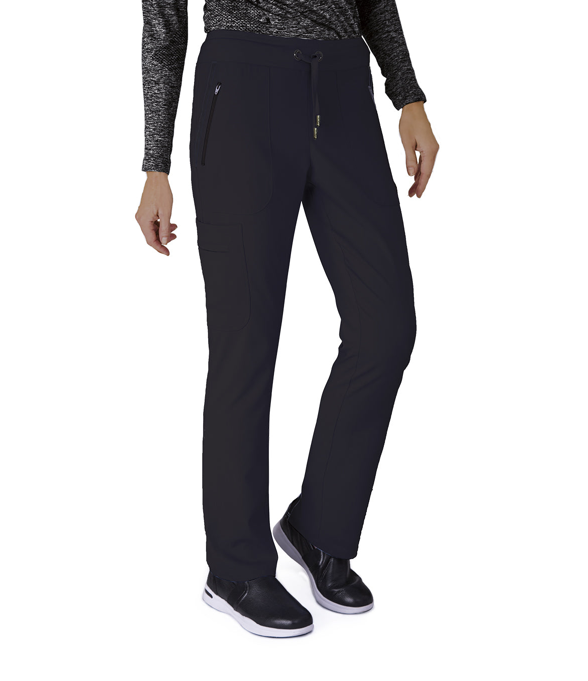 Barco Grey's Anatomy Impact 7228 Elevate Pant-TALL Black Front 