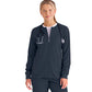 Barco Grey's Anatomy +SpandexStretch GRSW873 Zip Front Jacket Pewter