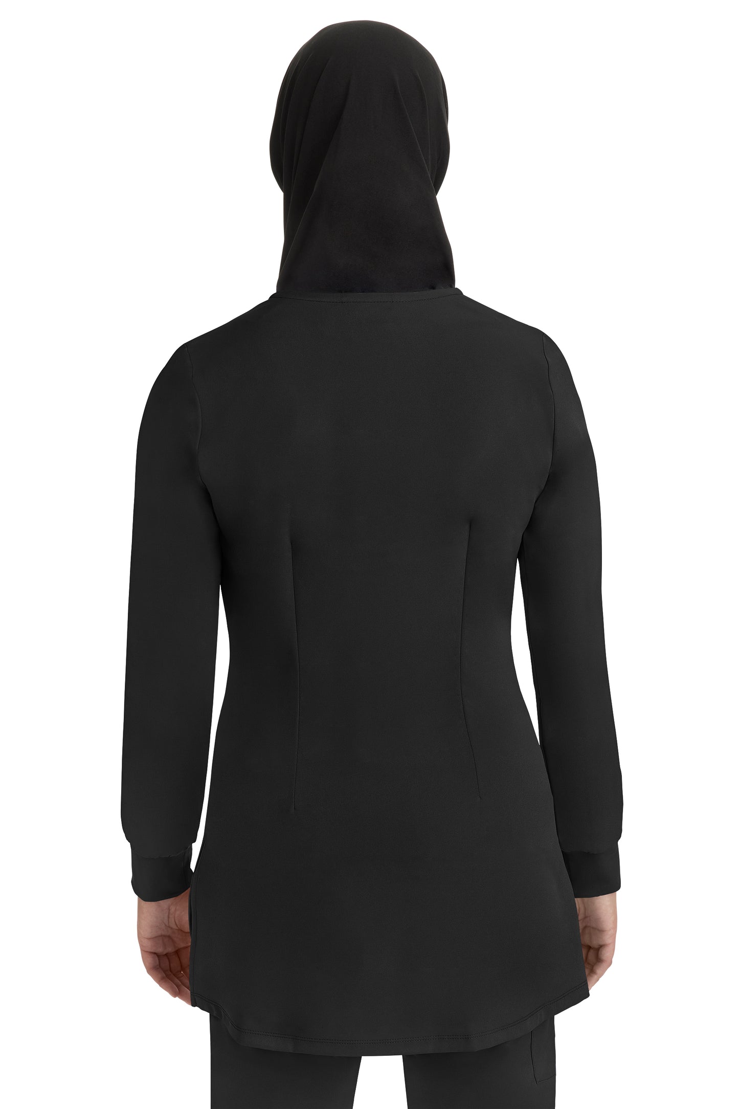 Healing Hands HHWorks 4001 Fatima Long Sleeve Top Black Back