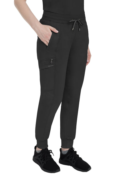 Healing Hands Purple Label Yoga 9244 Toby Jogger Pant Black Side